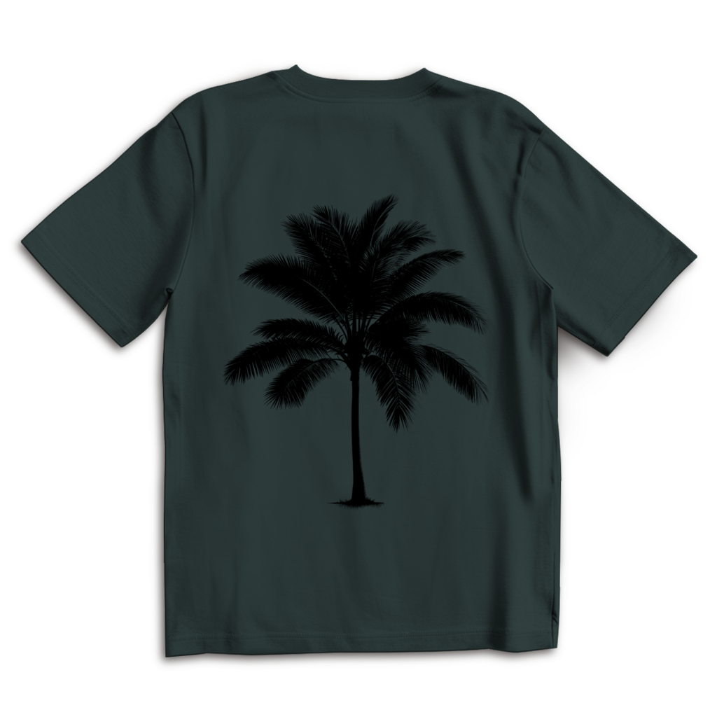 Oversize T-Shirt ‚Palm Whisper‘ – Minimalistisches Design & maximaler Komfort