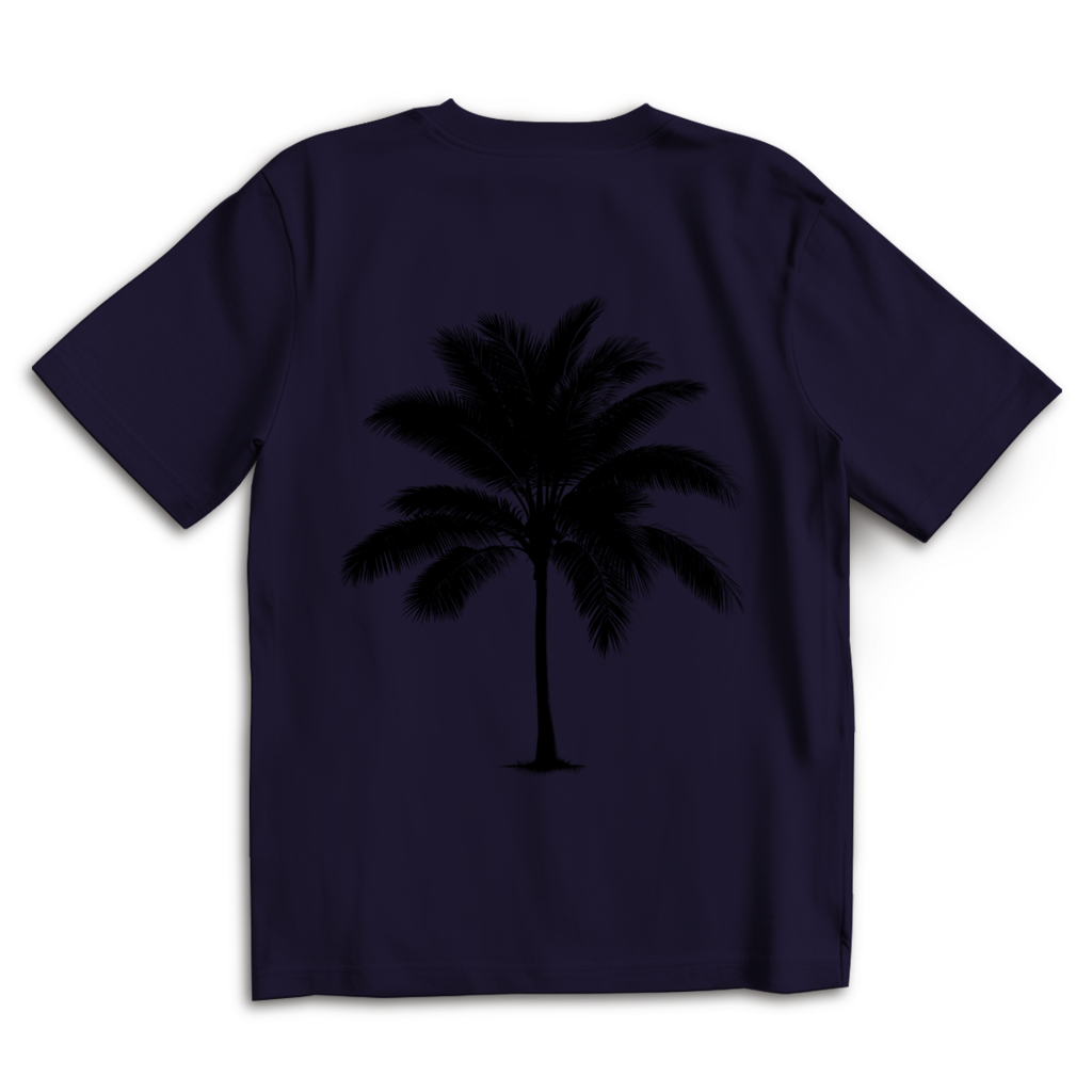 Oversize T-Shirt ‚Palm Whisper‘ – Minimalistisches Design & maximaler Komfort