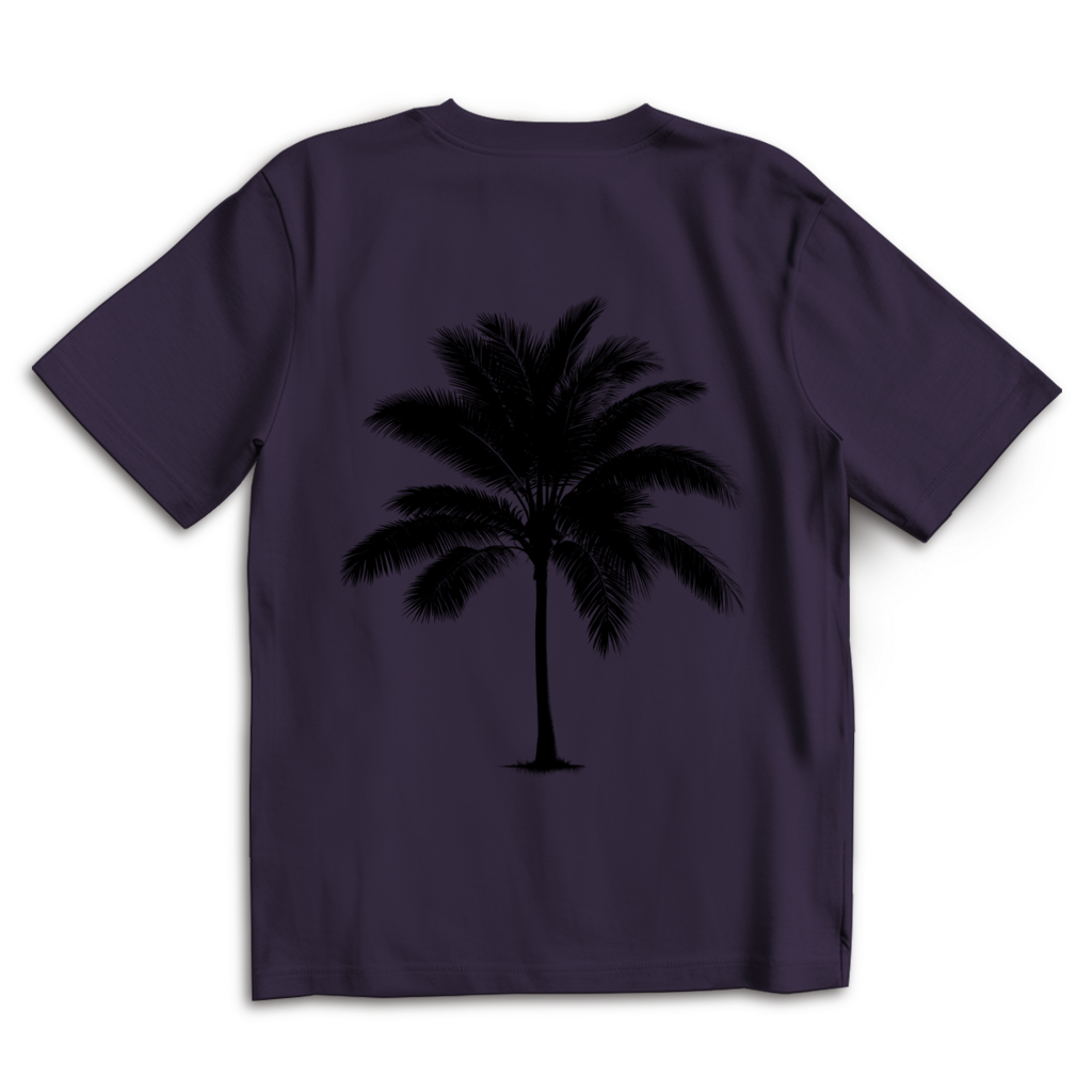Oversize T-Shirt ‚Palm Whisper‘ – Minimalistisches Design & maximaler Komfort